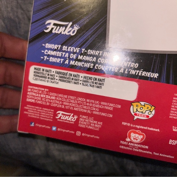 One Piece - Gear Two Boxed Pop! Tees [Size-2XL] - Picture 11 of 11